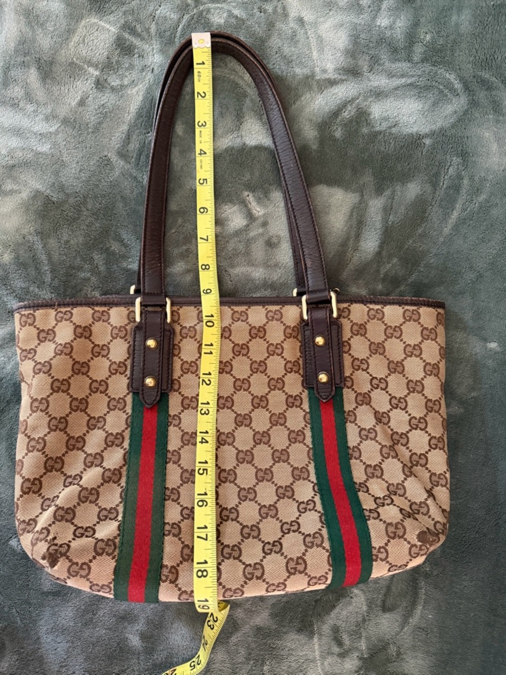 Authentic Gucci Sherry Line Tote - Picture 13 of 14